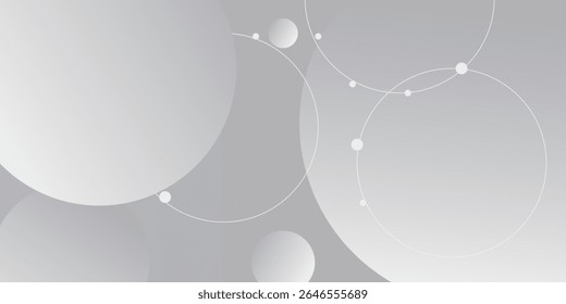 Minimal geometric background. Dynamic shapes composition. Vector illustration
