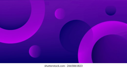 Minimal geometric background. Dynamic shapes composition. Vector illustration