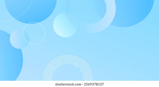 Minimal geometric background featuring blue elements with a fluid gradient. A modern and cool background design, perfect for posters, banners, presentations, and digital projects.