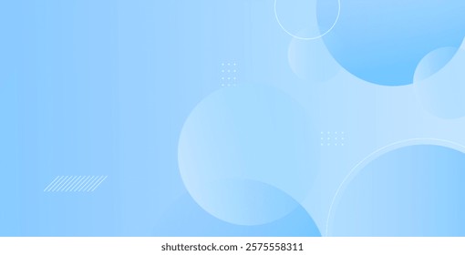 Minimal geometric background featuring blue elements with a fluid gradient. A modern and cool background design, perfect for posters, banners, presentations, and digital projects.