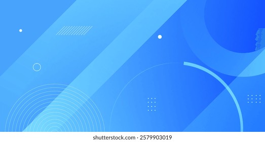 Minimal geometric background featuring blue elements with a fluid gradient. A modern and cool background design, perfect for posters, banners, presentations, and digital projects.