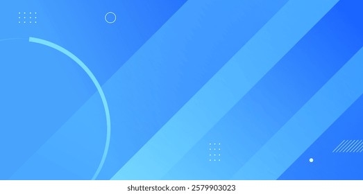 Minimal geometric background featuring blue elements with a fluid gradient. A modern and cool background design, perfect for posters, banners, presentations, and digital projects.