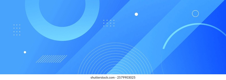 Minimal geometric background featuring blue elements with a fluid gradient. A modern and cool background design, perfect for posters, banners, presentations, and digital projects.