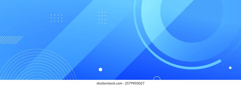 Minimal geometric background featuring blue elements with a fluid gradient. A modern and cool background design, perfect for posters, banners, presentations, and digital projects.