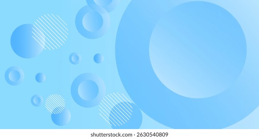 Fundo geométrico mínimo com elementos azuis com um gradiente de fluido. Um design de fundo moderno e legal, perfeito para cartazes, banners, apresentações e projetos digitais.