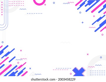 minimal geometric  background free vector