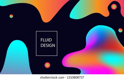 Minimal Geometric background with gradient color. vector illustration. gradient shape composition. eps 10 vector