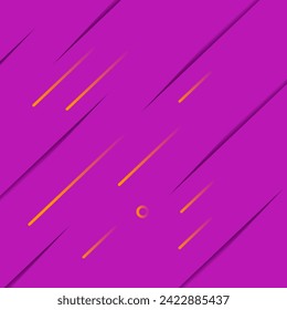 Minimal geometric background with gradient color. Dynamic shapes composition