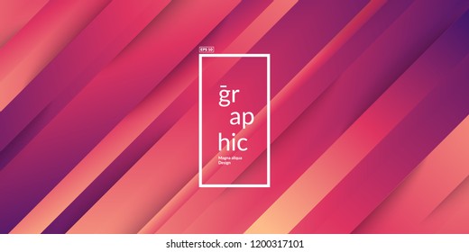 Minimal geometric background with gradient colors. Eps10 vector.