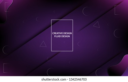 Minimal geometric background with gradient colors. Eps10 vector.