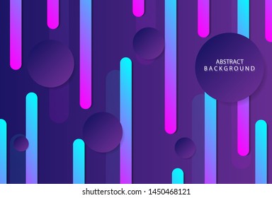Minimal geometric background with gradient colors. EPS10