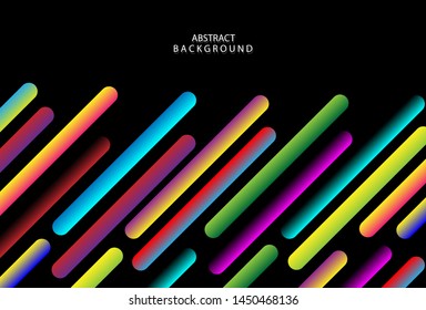 Minimal geometric background with gradient colors. EPS10
