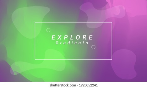 Fondo geométrico mínimo con colores degradados. Vector Eps10.