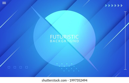 Minimal geometric background with gradient colors