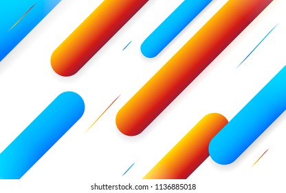 Minimal geometric background. Gradient dynamic shapes composition. Eps10 vector.