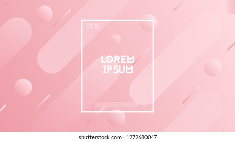 Minimal geometric background. Gradient shapes composition. Eps10 vector.