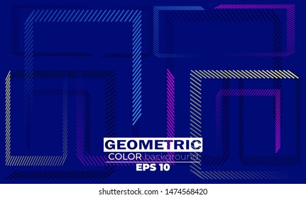 Minimal geometric background. gradient shapes composition. Applicable for gift card,  Poster on wall poster template,  landing page, ui, ux ,coverbook,  baner, social media posted