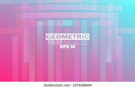 Minimal geometric background. gradient shapes composition. Applicable for gift card,  Poster on wall poster template,  landing page, ui, ux ,coverbook,  baner, social media posted