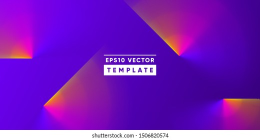Minimaler geometrischer Hintergrund. Farbige Formen Zusammensetzung. EPS10-Vektor.
