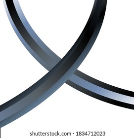 Minimal geometric background. Gradient shapes composition. Eps10 vector.