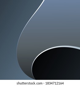 Minimal geometric background. Gradient shapes composition. Eps10 vector.