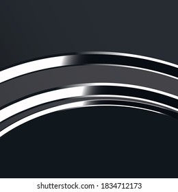 Minimal geometric background. Gradient shapes composition. Eps10 vector.