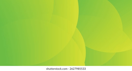Minimal geometric background. green Dynamic shapes composition. vector eps10
