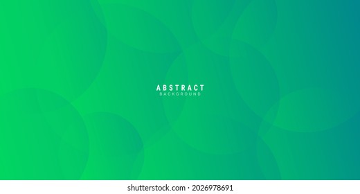 Minimal geometric background. Green elements with fluid gradient, can be used for banner sales, wallpapers, brochures, landing pages.