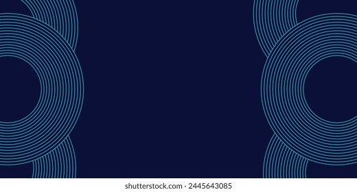 Minimal geometric background. Modern abstract gradient circle shapes. Futuristic concept. Suit for cover, backdrop, banner, brochure