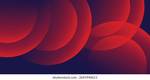 Minimal geometric background. Modern abstract gradient circle shapes. Futuristic concept. Wave abstract background. Vector illustration