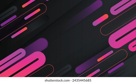 Minimal geometric background. multicolor shapes with trendy gradients	
