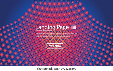 Minimal geometric background. new design dynamic shapes composition gradient colors. vector illustration.