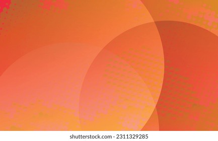 Minimal geometric background. Orange element with fluid gradient. Dynamic.modern shape composition