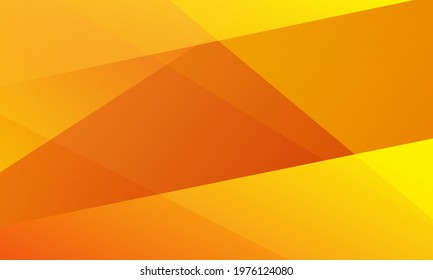 Minimal geometric background. Orange elements with fluid gradient. Cool background design for posters. Eps10 vector