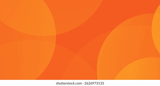 Minimal geometric background. Orange elements with fluid gradient. Dynamic shapes composition. Eps10 vector