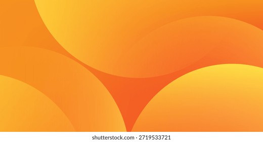 Fundo geométrico mínimo. Elementos alaranjados com gradiente de fluido. Composição de formas dinâmicas. Vetor Eps10