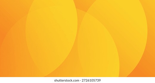 Minimal geometric background. Orange elements with fluid gradient. Modern Dynamic shapes composition. Eps10 vector illustration