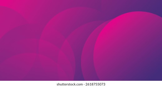 Minimal geometric background. Pink elements with fluid gradient. Dynamic shapes composition. Eps10 vector