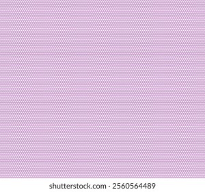 Minimal geometric background. Purple color on matching background. Hexagon mosaic composition. Smallish hexagon shapes. Seamless design. Tileable vector illustration.