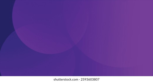 Minimal geometric background. Purple elements with fluid gradient. Dynamic shapes composition. Eps10 vector