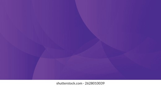 Minimal geometric background. Purple elements with fluid gradient. Dynamic shapes abstract vector illlustration eps10