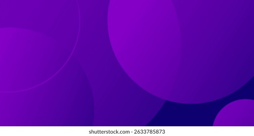 Minimal geometric background. Purple elements with fluid gradient. Dynamic shapes composition. Eps10 vector