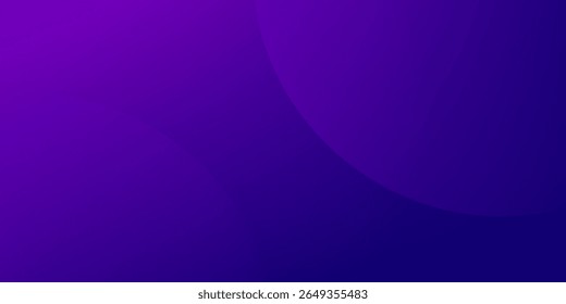 Minimal geometric background. Purple elements with fluid gradient. Dynamic shapes composition. Eps10 vector
