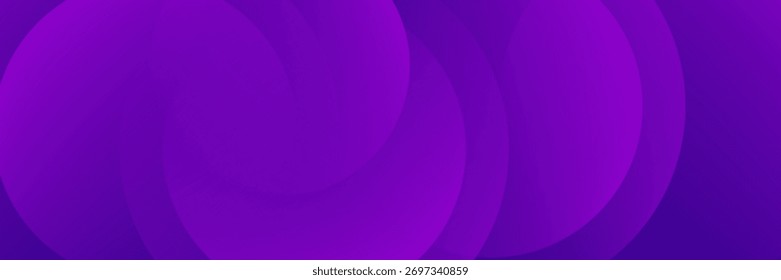 Minimal geometric background. Purple elements with fluid gradient. Dynamic shapes composition. Eps10 vector