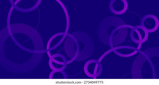 Fundo geométrico mínimo. Elementos roxos com gradiente de fluido. Composição dinâmica de formas. Arte do projeto de ilustração vetorial Eps10