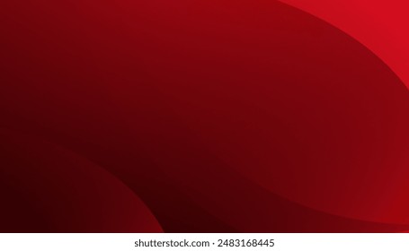 Minimal geometric background. Red elements with fluid gradient. Applicable for gift card,cover,poster. Poster design