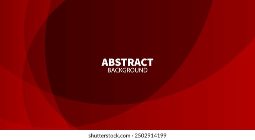 Fondo geométrico mínimo. Elementos rojos con gradiente de líquido. Composición de Formas dinámicas. Vector eps10 