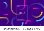 Minimal geometric background. Simple shapes with trendy gradients. Eps10 vector.