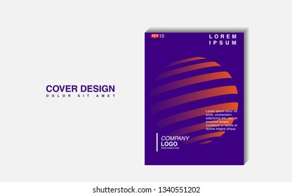 Minimal geometric background. Simple shapes with trendy gradients. website template for websites, or apps