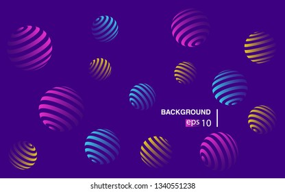Minimal geometric background. Simple shapes with trendy gradients. website template for websites, or apps